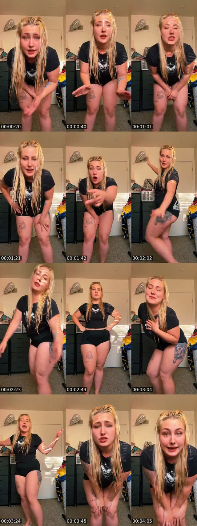 @adayinalifeofamillenial TikTok live