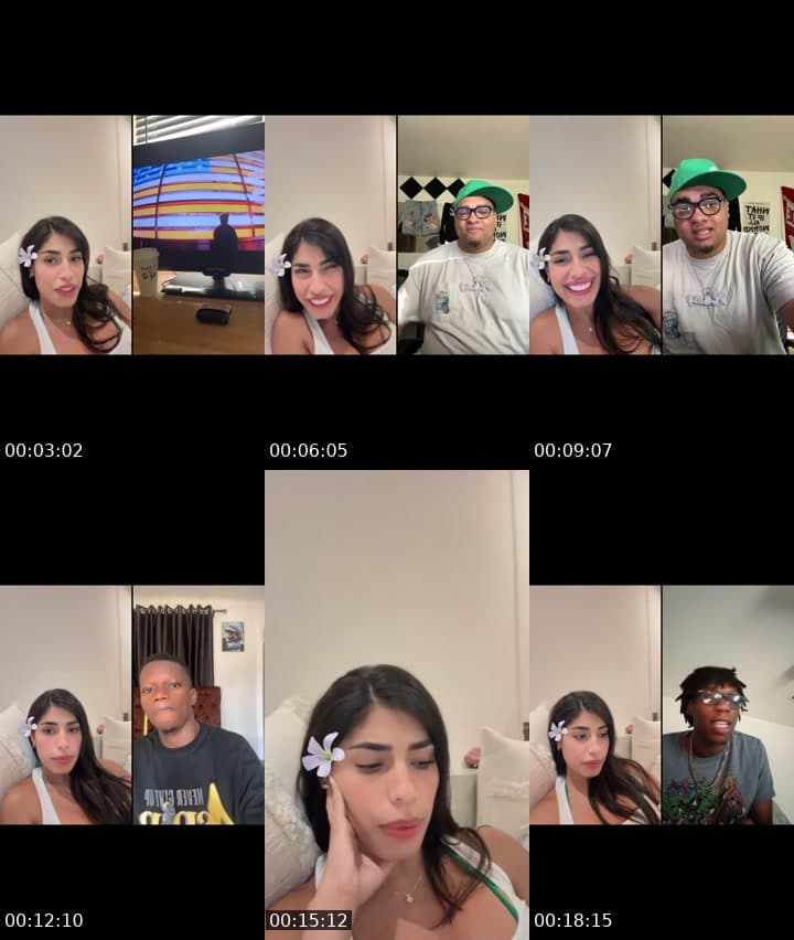 @f__concept TikTok live stream