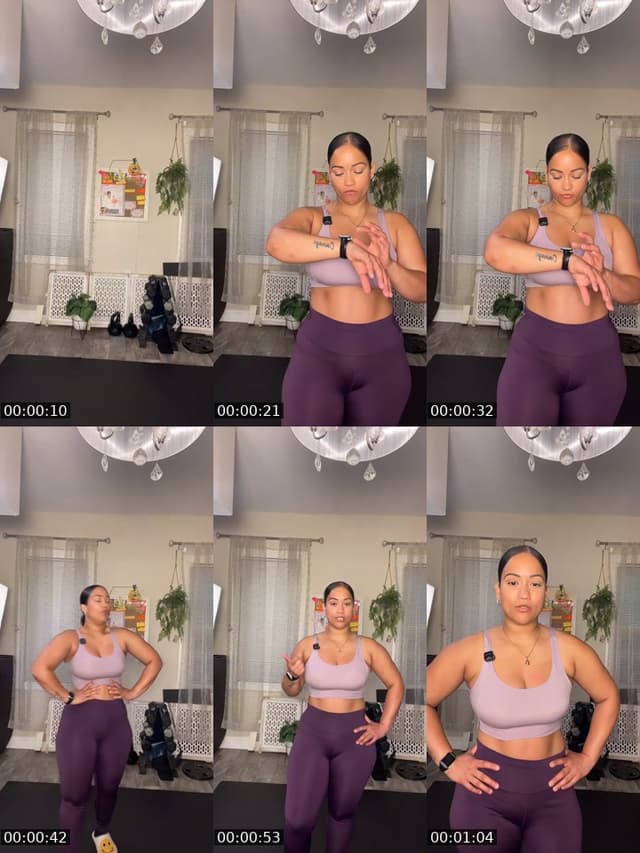 TikTok live: Strength Full body by @vivibones89