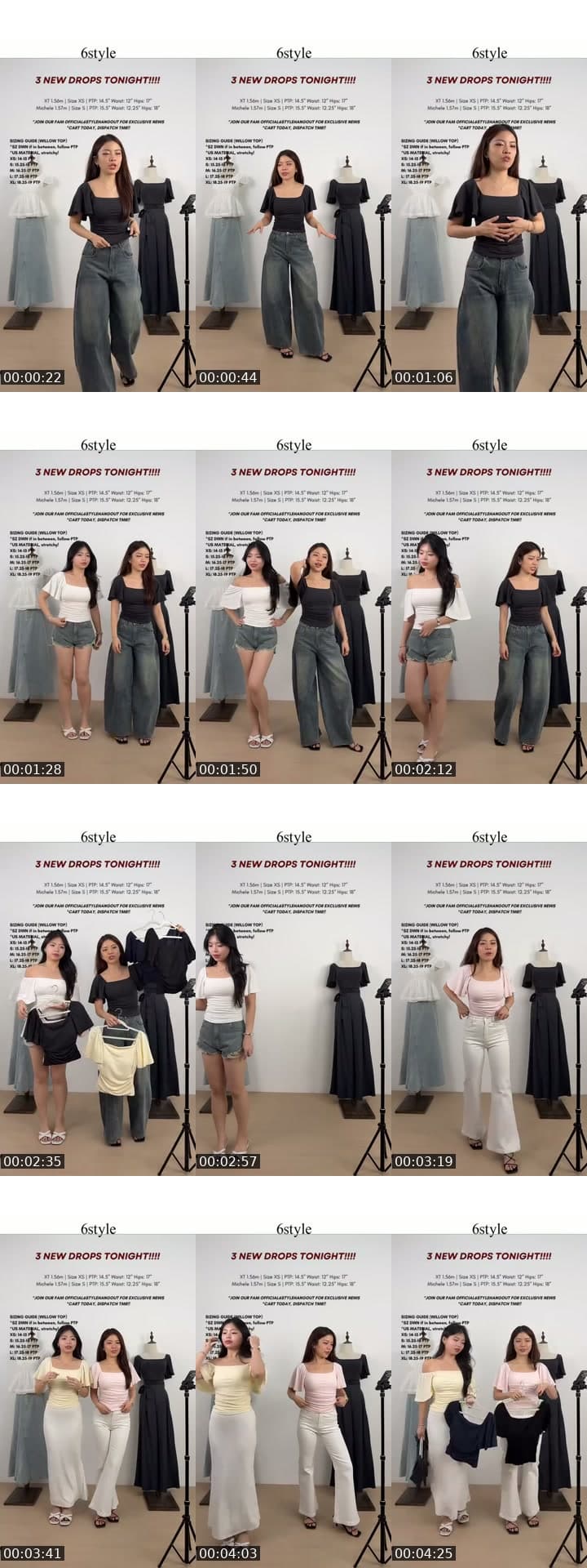 @6style TikTok live stream