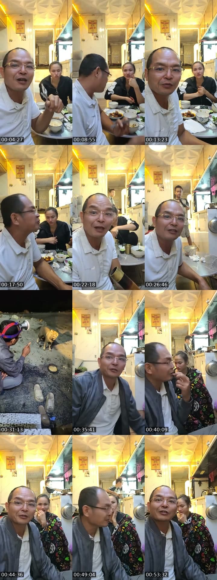 Vợ Chồng Sống Trên Xe