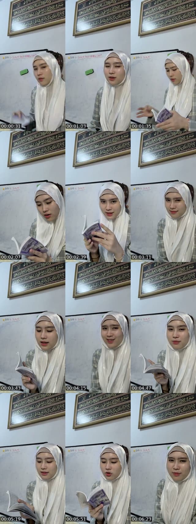 TikTok live: Bedah Buku Tuntunan Shalat🥹🤍 by @itsbutterfai
