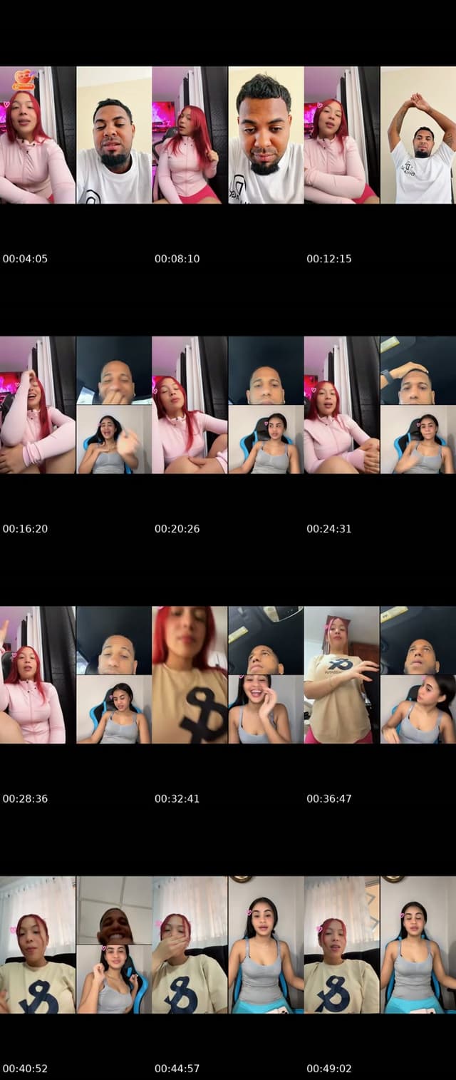 TikTok live: ome tv by @victorianurielis