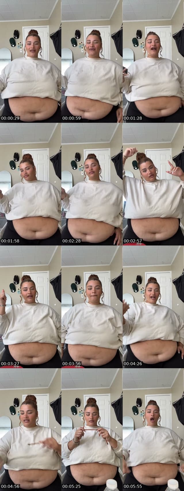 TikTok live: Body positivity 😌🤍 by @morgan.alicia