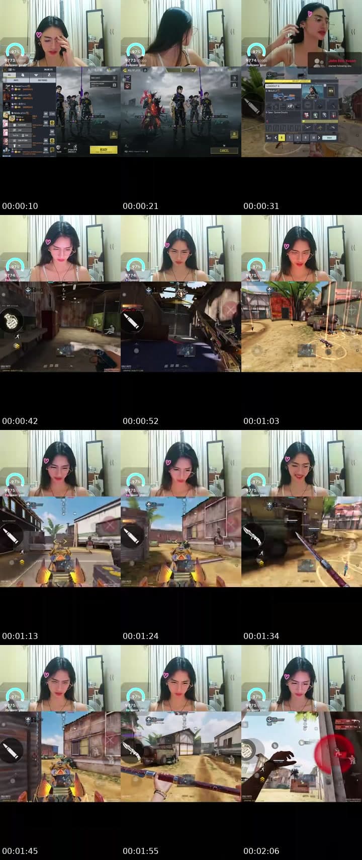 @hannahtrishav_ TikTok live stream