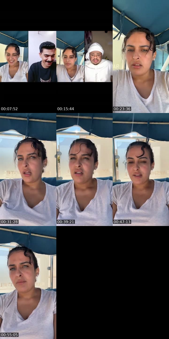@noor_sky TikTok live stream