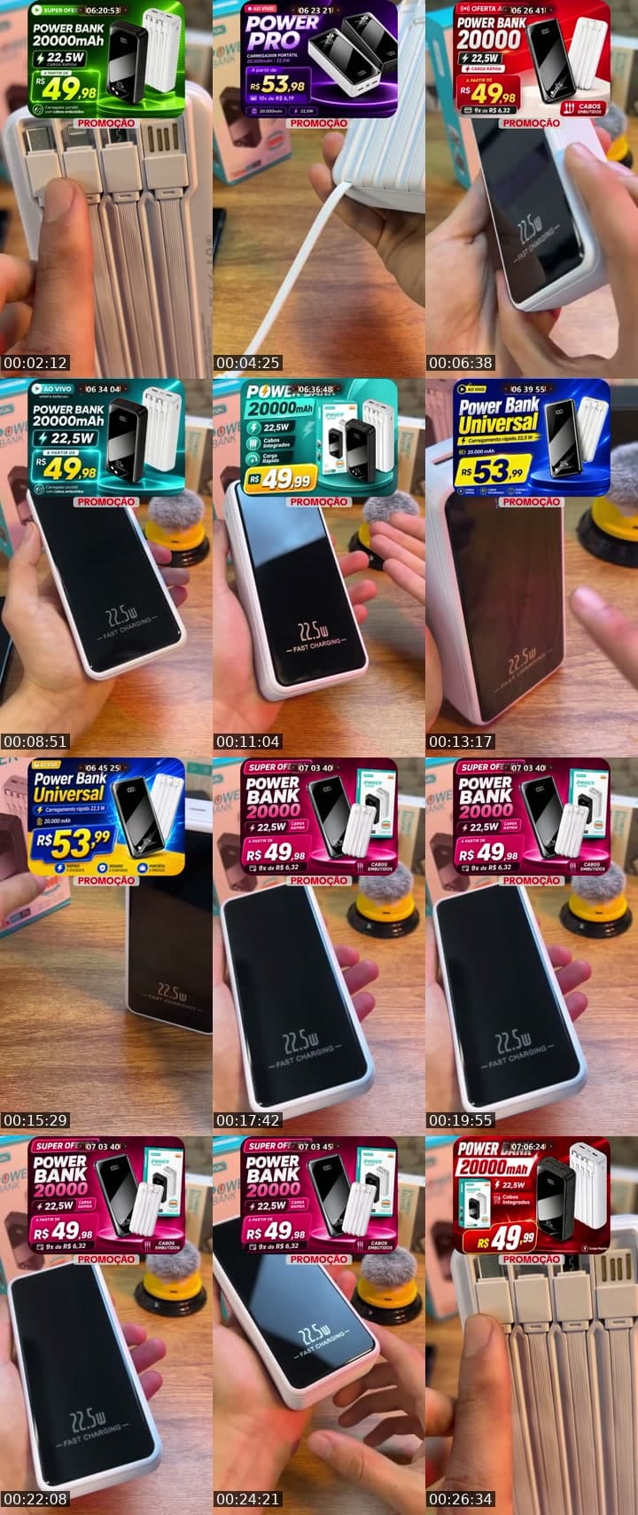 Promoção Power Bank