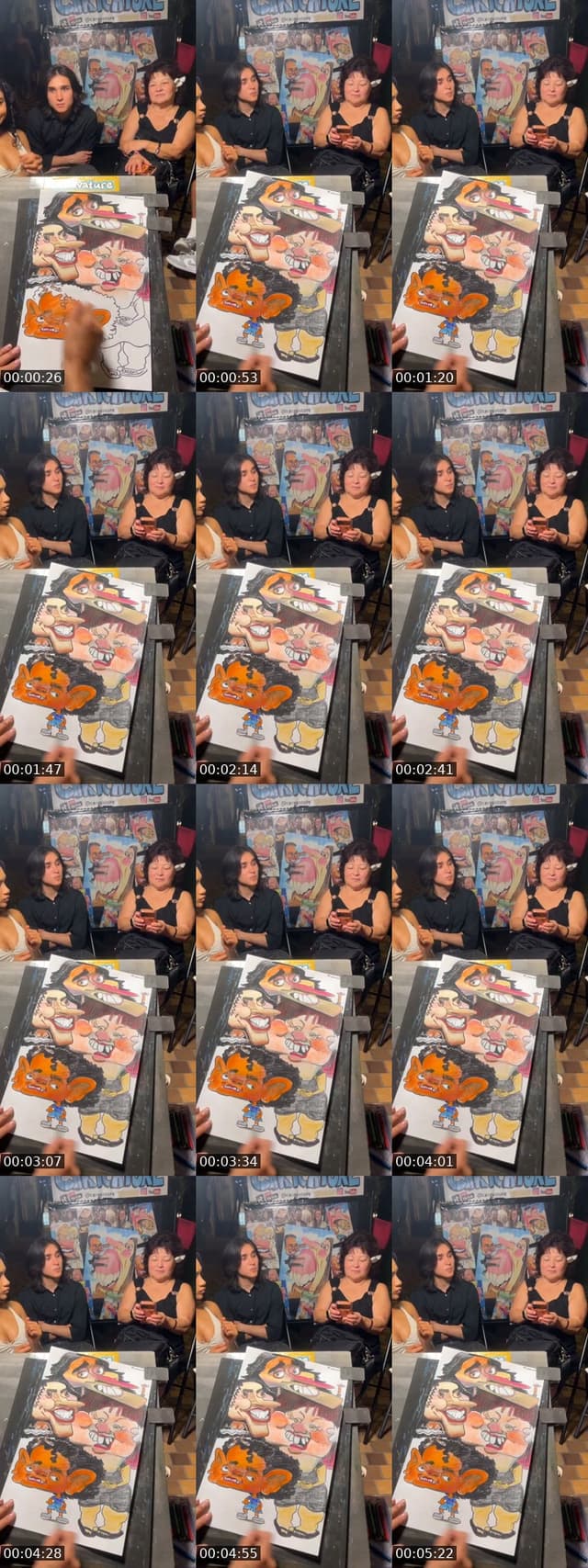@caravature TikTok live