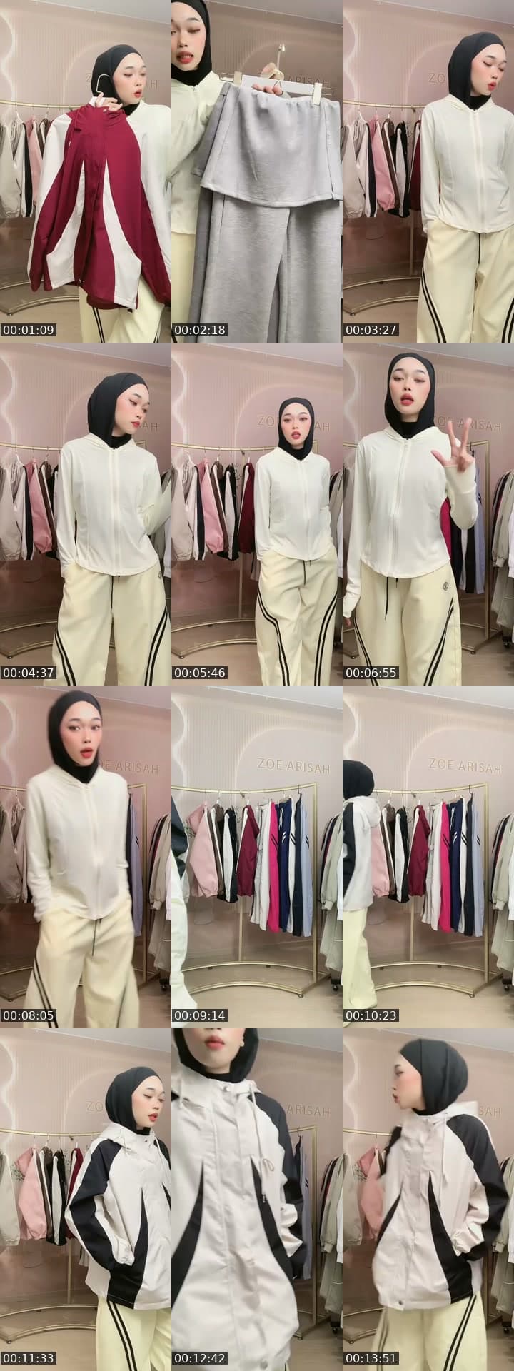 @zaactivewear TikTok live stream