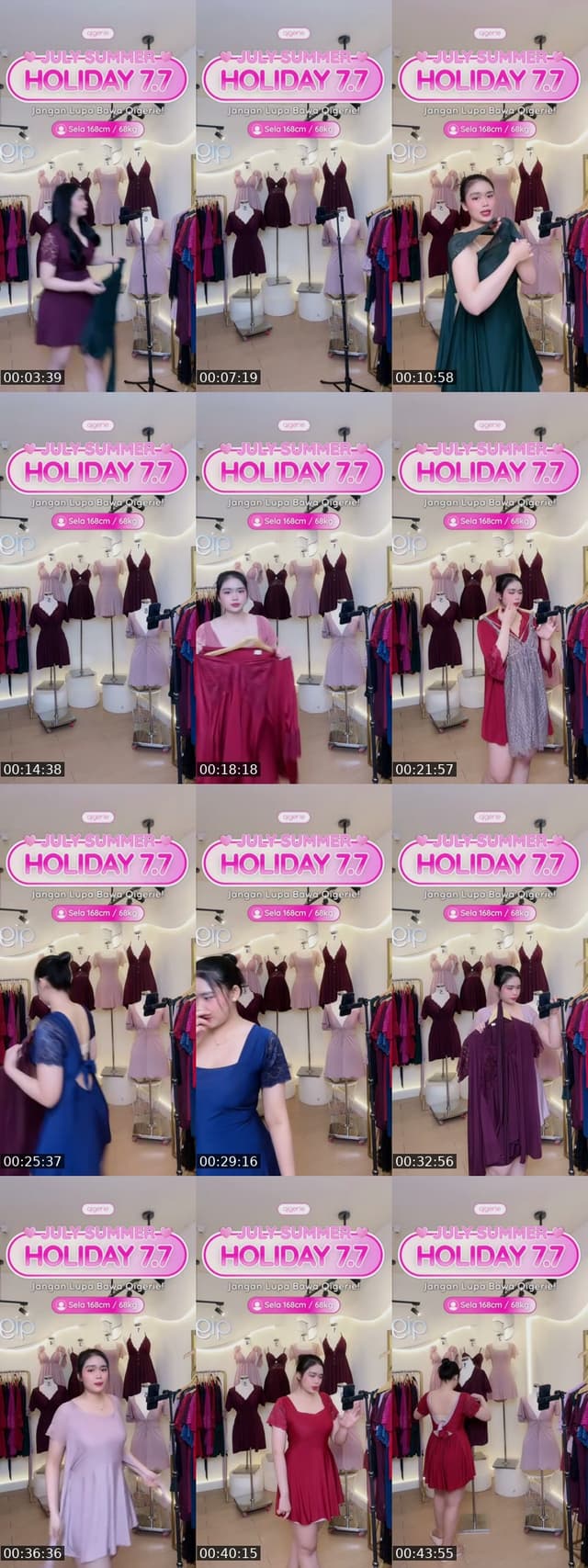 TikTok live: SERBU HARGA ANJLOK🔥🔥 by @qigerie