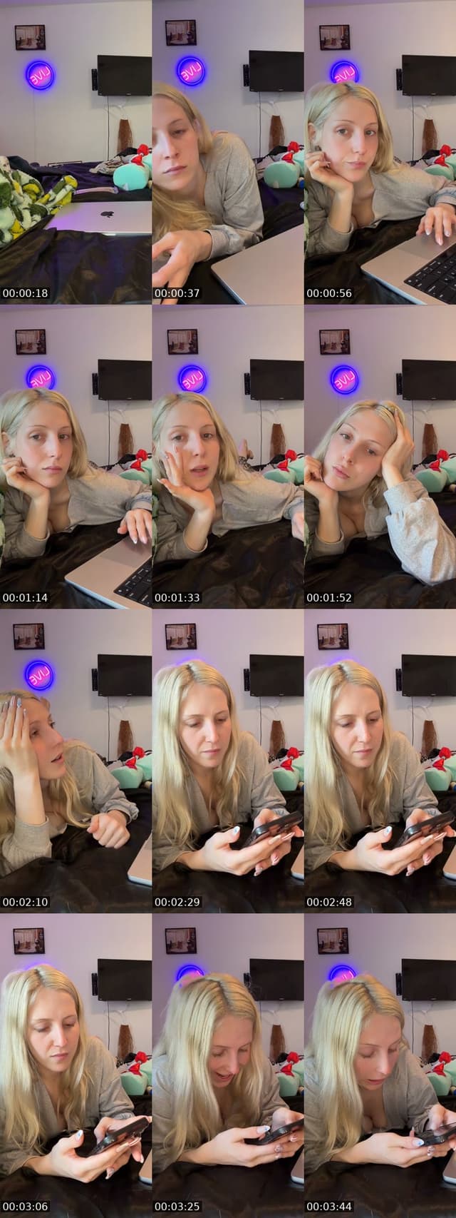 TikTok live: Friyay by @cimeimblonde