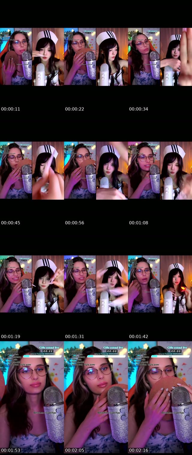 TikTok live: Breathe.listen.stay.ASMR 🤗 by @leyla_asmr5
