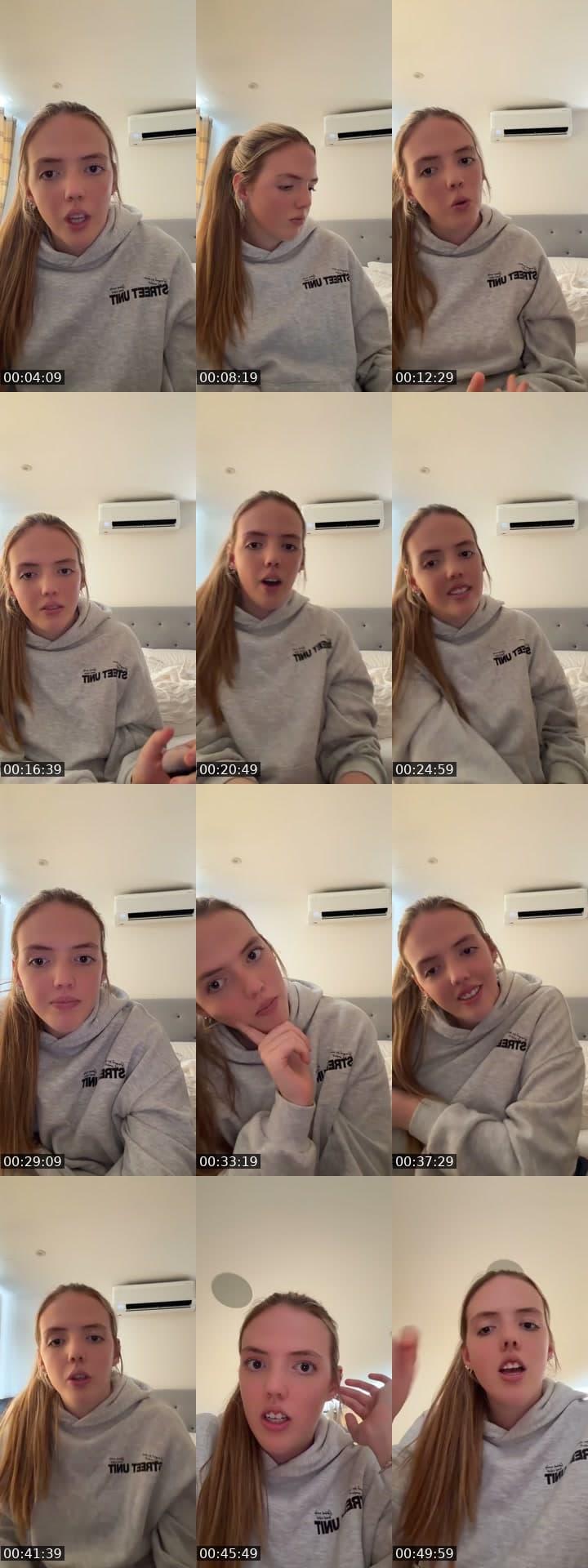 @hannahxevansx TikTok live stream
