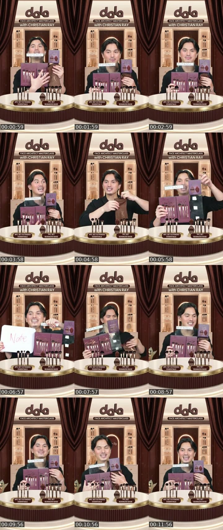 @makeupbychristianray TikTok live stream