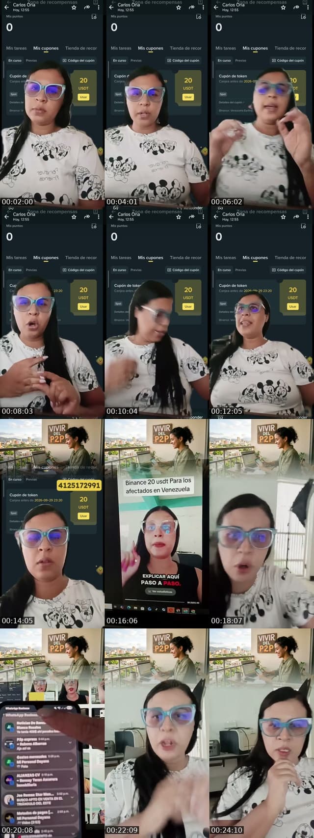 TikTok live: binance Regala20usdt Venezuela by @escueladeventass