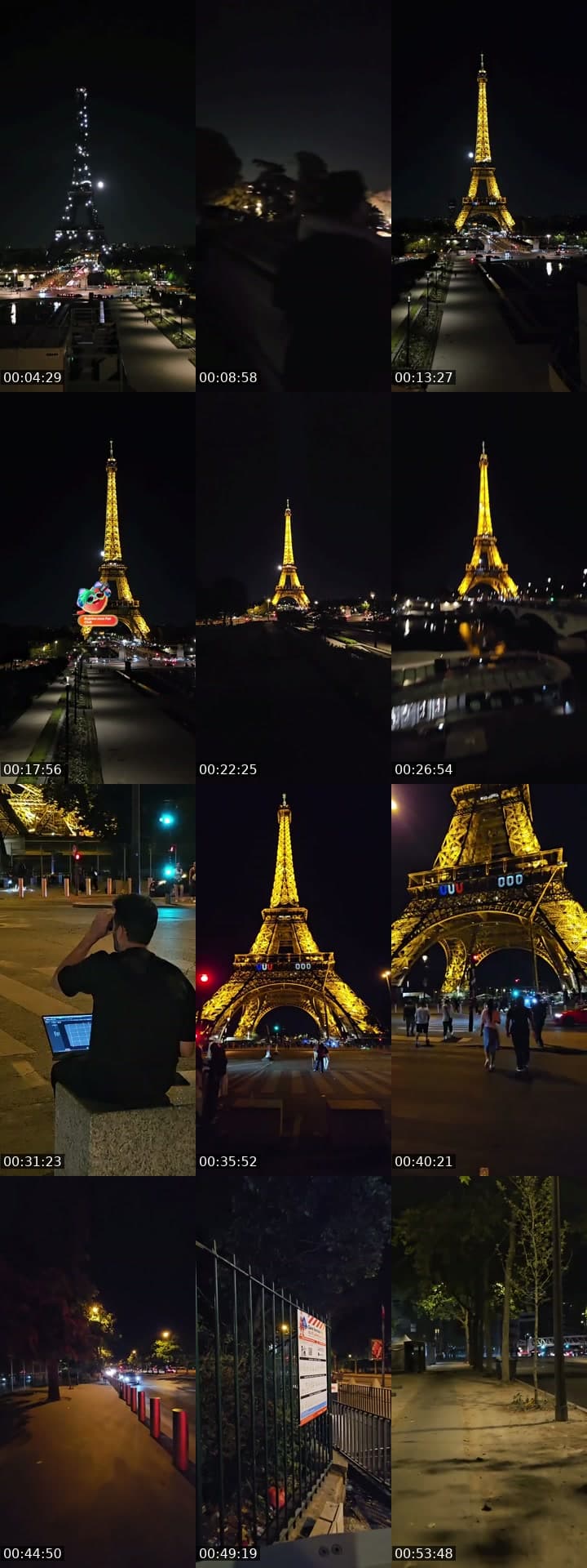 ✨️✨️✨️ Paris  By Night  ✨️✨️✨️