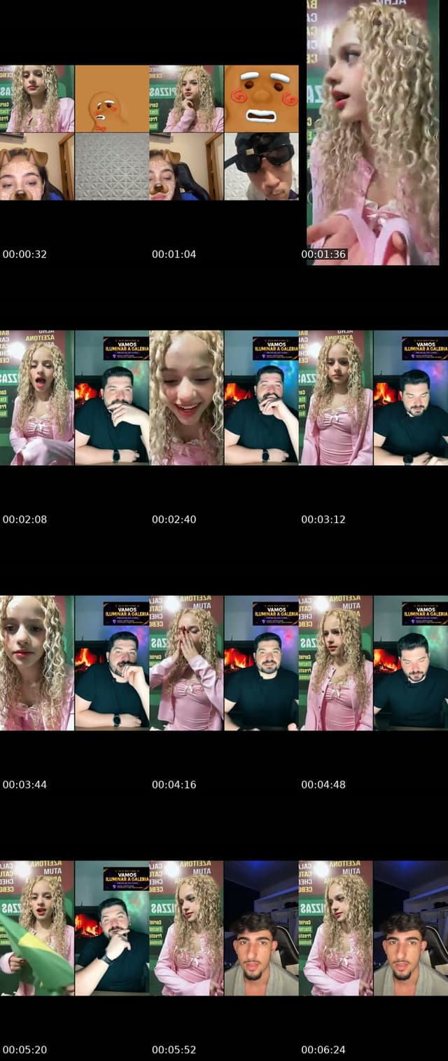 TikTok live: Hey guys 🇧🇷🇺🇸 by @tays_lane_