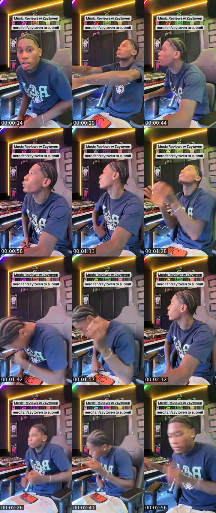 @zaytovenft TikTok live stream