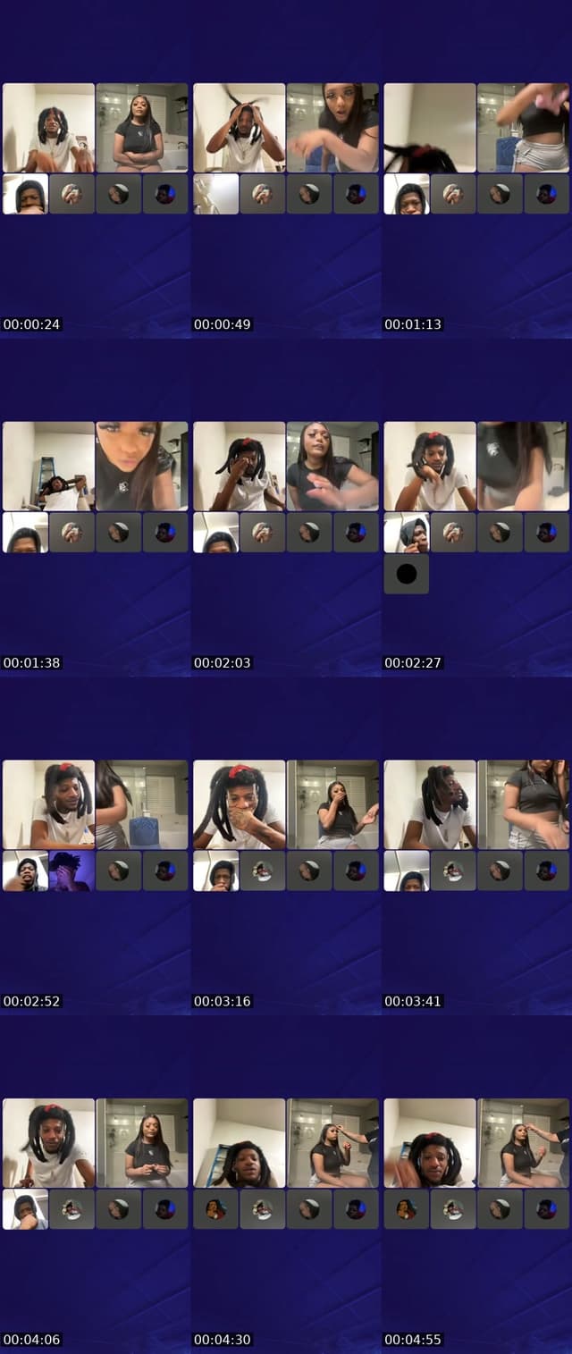 TikTok live: Jus vibe twin by @jayla8590