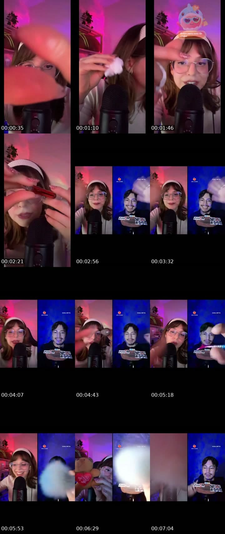 @amandatinglesasmr TikTok live stream