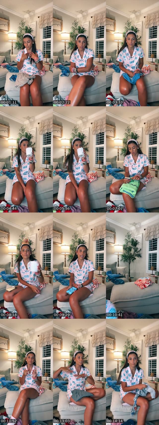 TikTok live: Mom of 9! Laundry 🎀 by @nicoletta5507