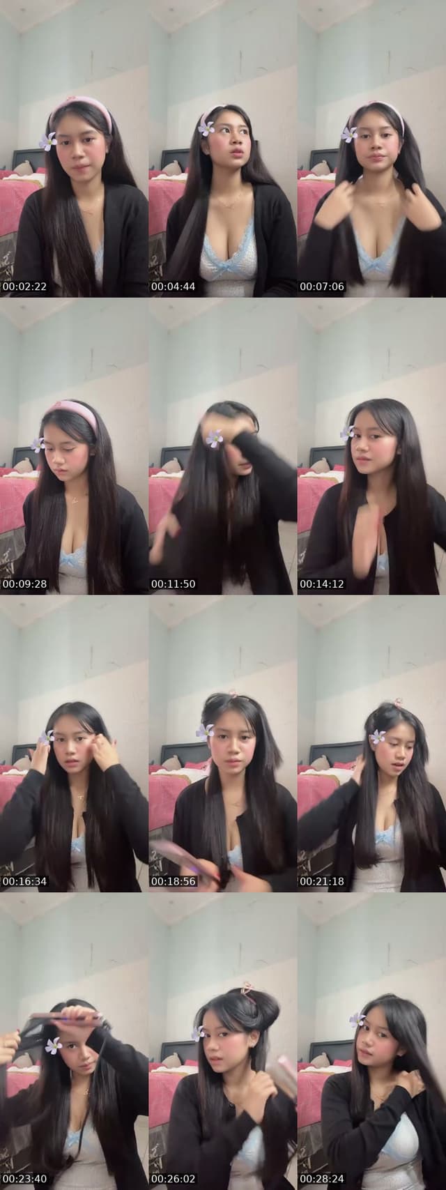 TikTok live: grwm by @arinrhmwnt
