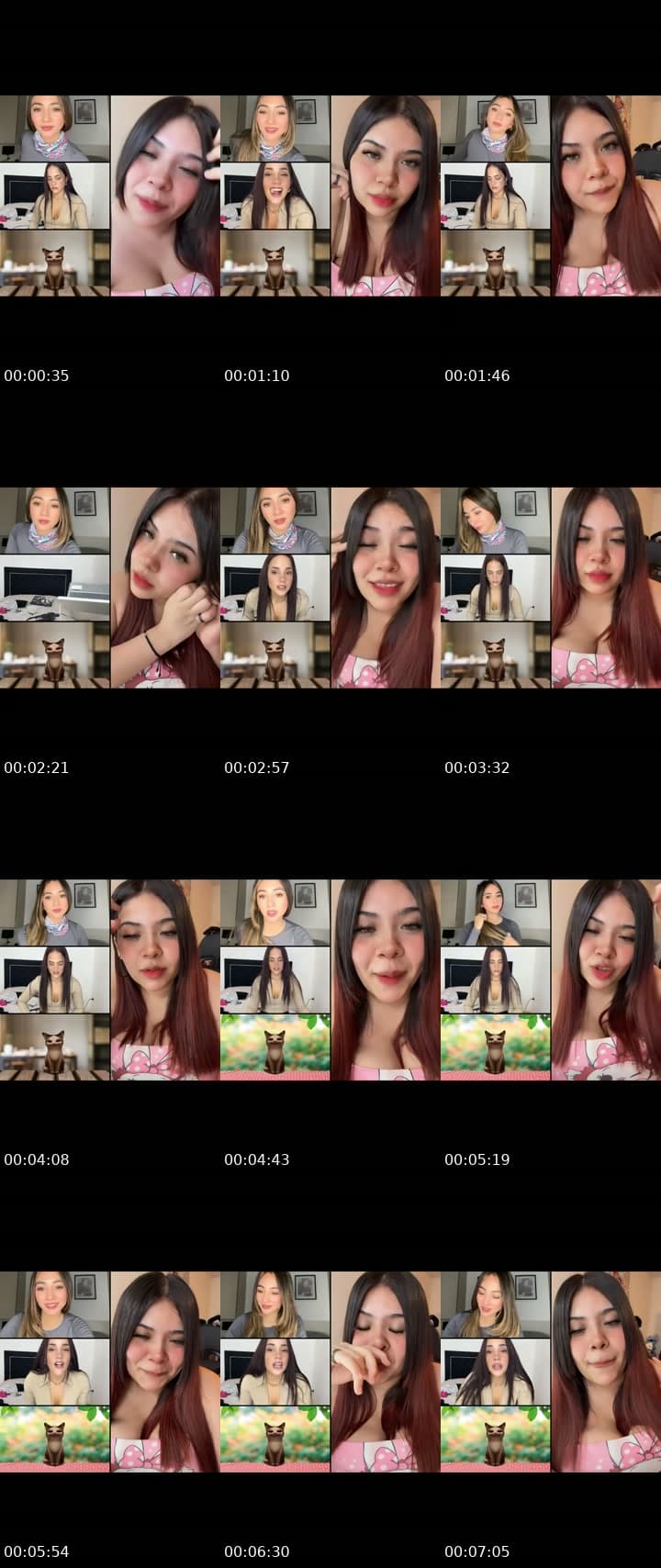 @micaelaablue TikTok live stream