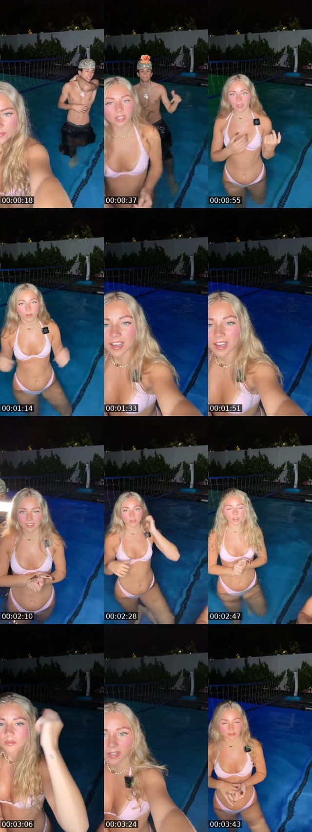 HOT TUB W DEAN 🫪🙈 - @athena_hawn