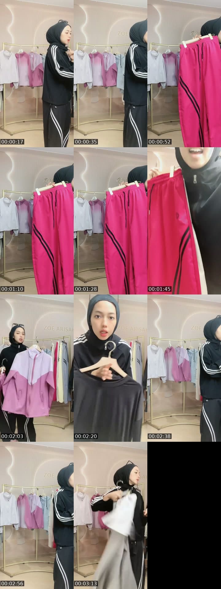@zaactivewear TikTok live stream