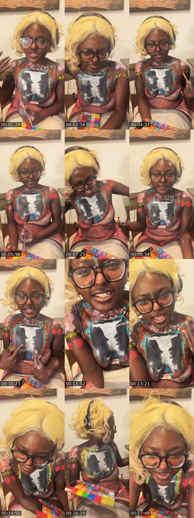 TikTok live: Love island watch party 🎨💖 by @princessksh