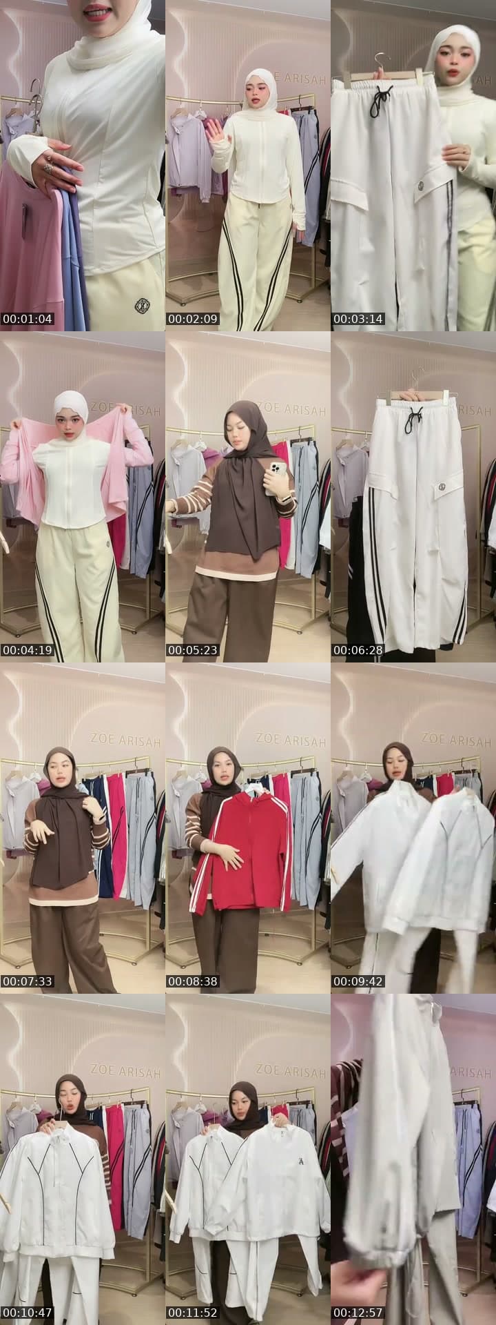 @zaactivewear TikTok live stream