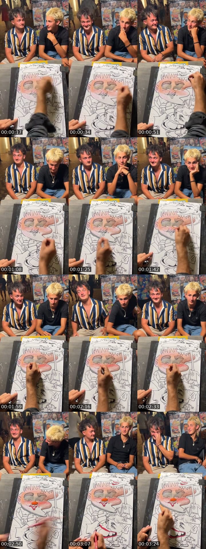 @caravature TikTok live stream