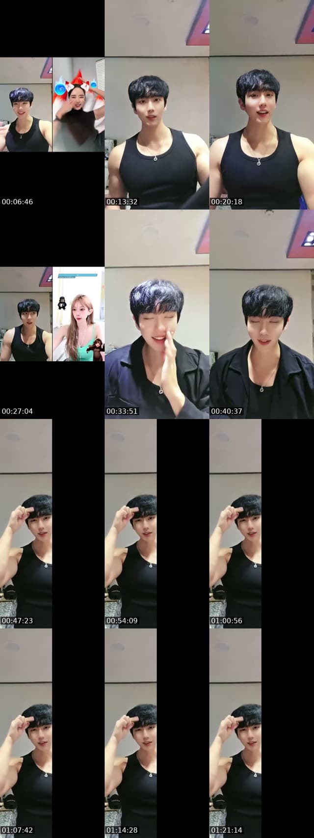 TikTok live: hello 💜 by @xlnjin