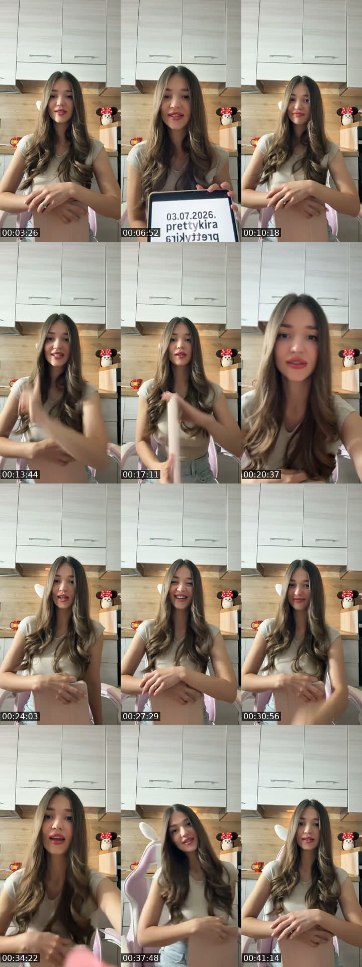 @prettykirochka TikTok live stream