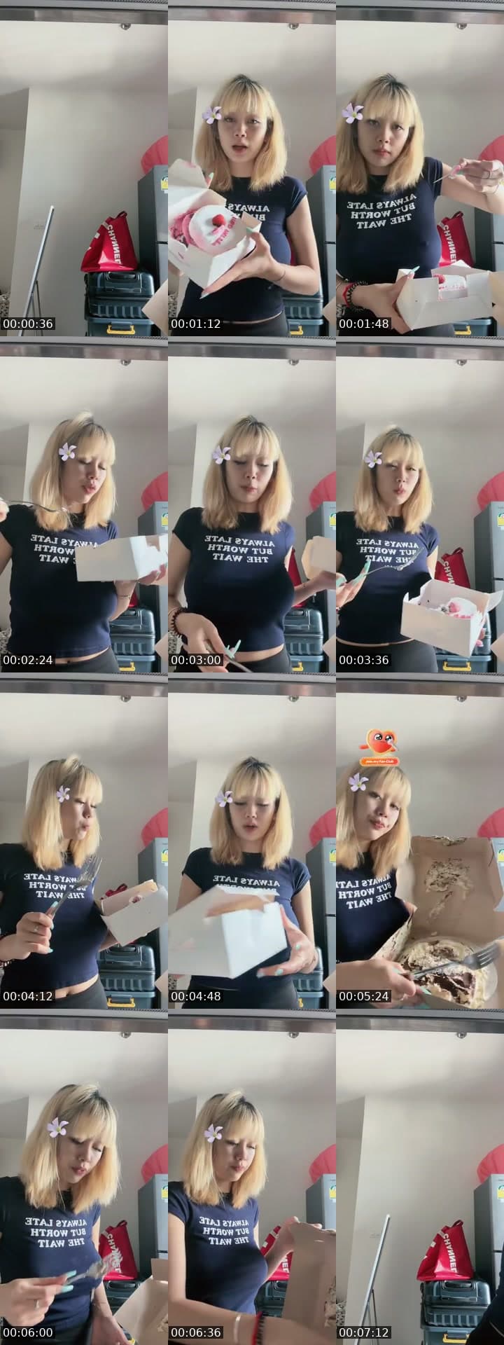 @sejeongqqq TikTok live stream