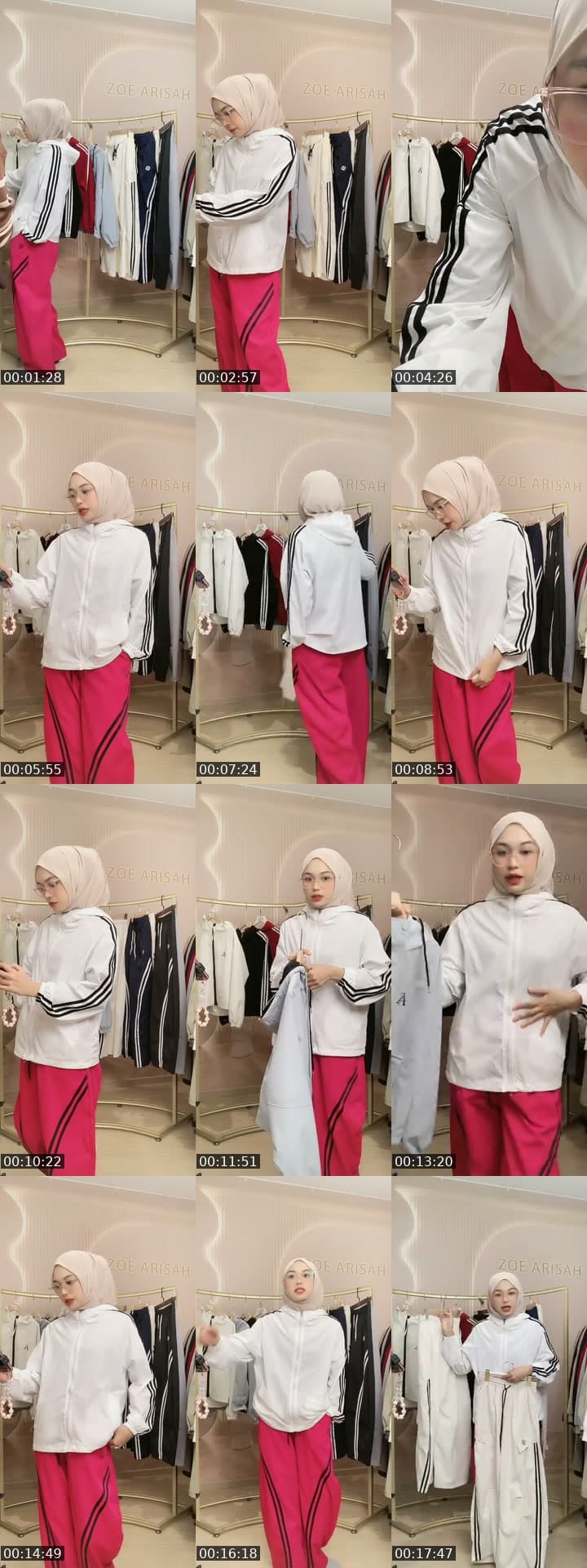 @zaactivewear TikTok live stream