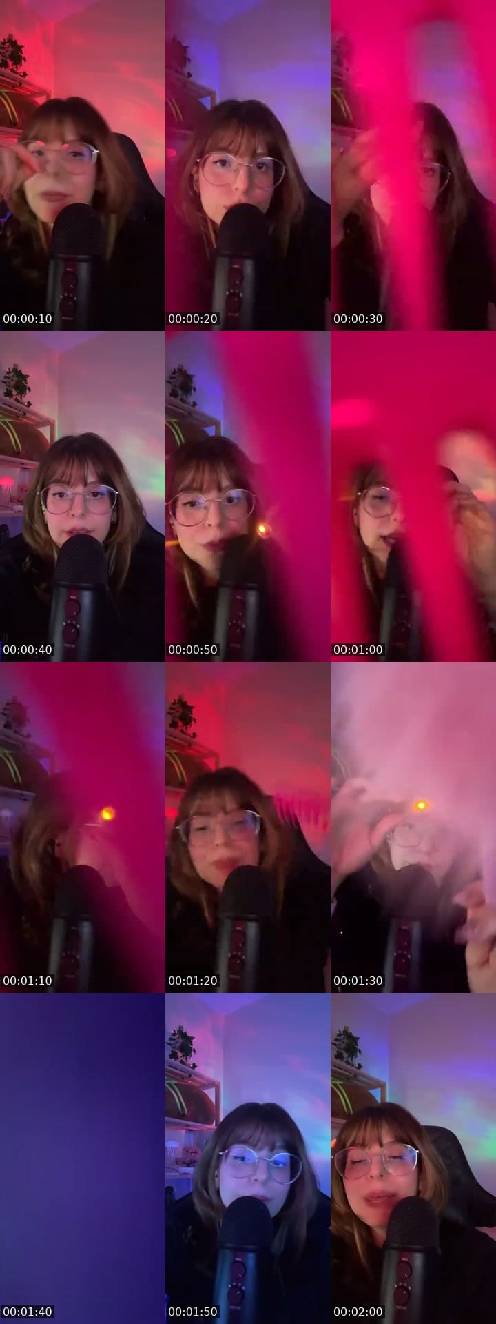 @amandatinglesasmr TikTok live stream