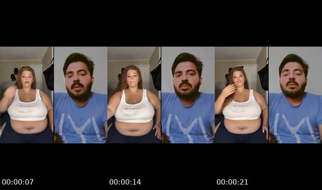 TikTok live: Body positivity 😌🤍 by @morgan.alicia