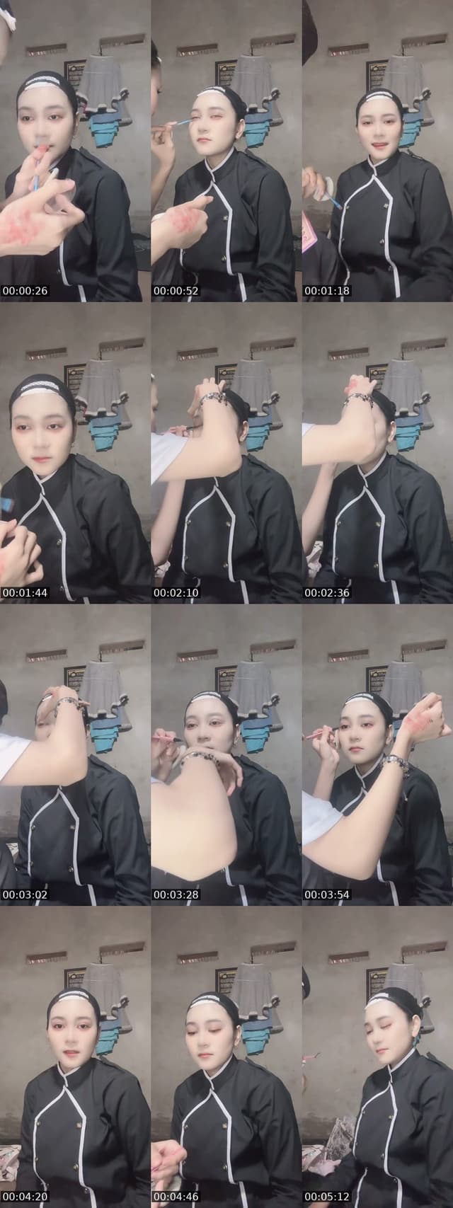 Past TikTok live: make up cosplay by @huwtawo