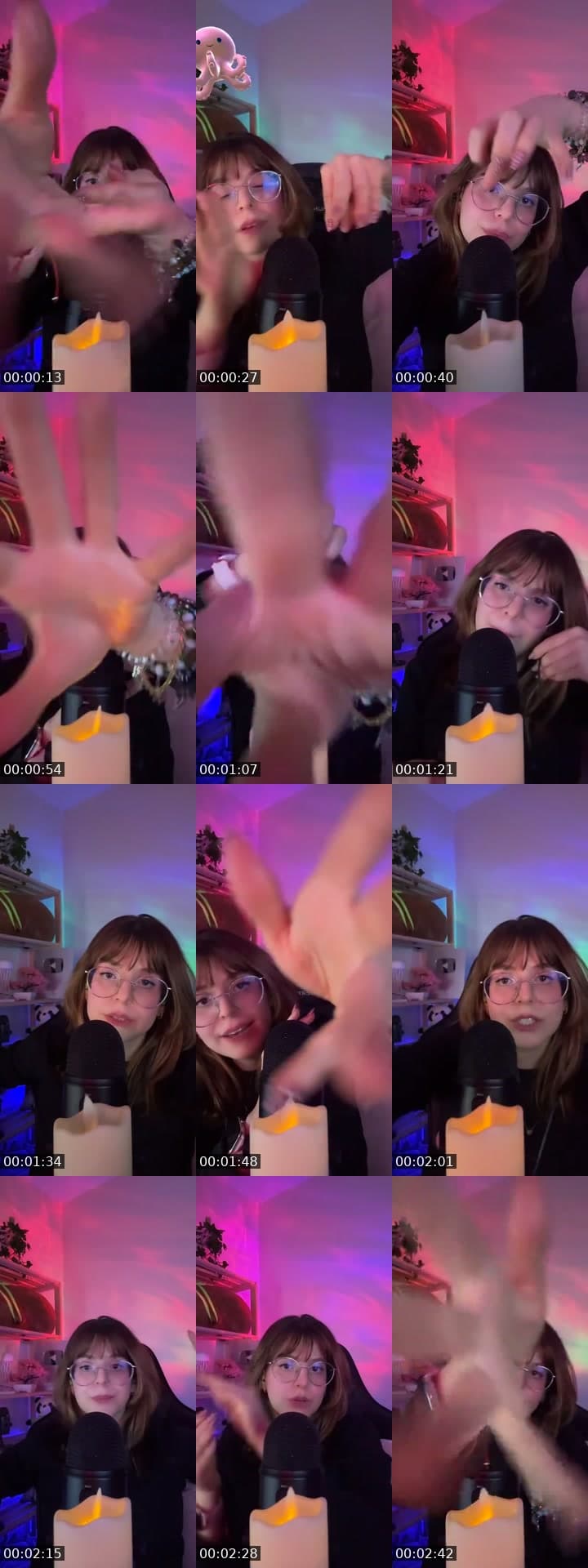 @amandatinglesasmr TikTok live stream
