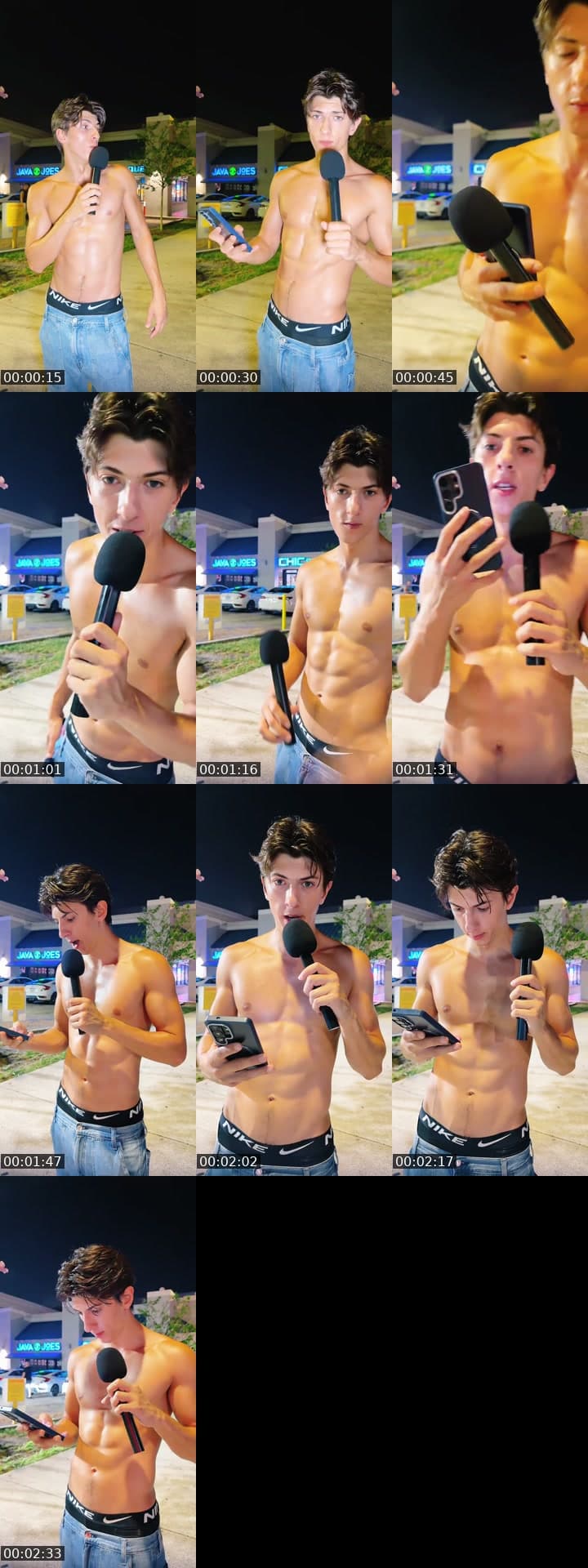 🔴LIVE OUTSIDE SHIRTLESS CHILLING