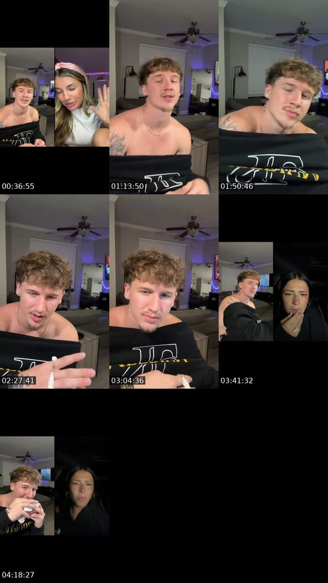 TikTok live: I love you by @tylernoliar