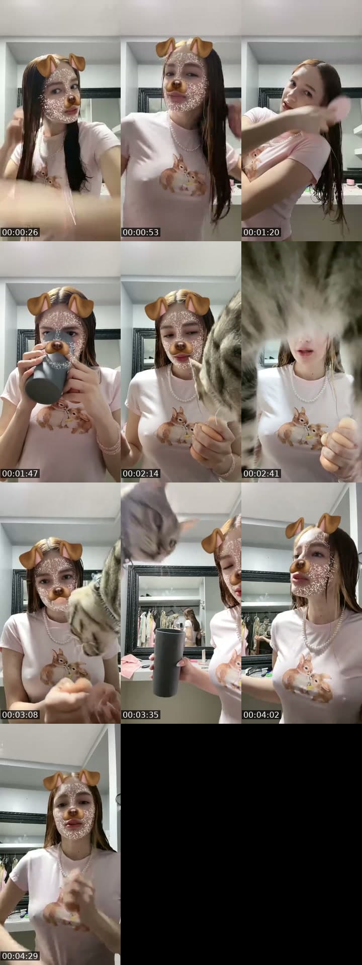 @elaahns TikTok live stream