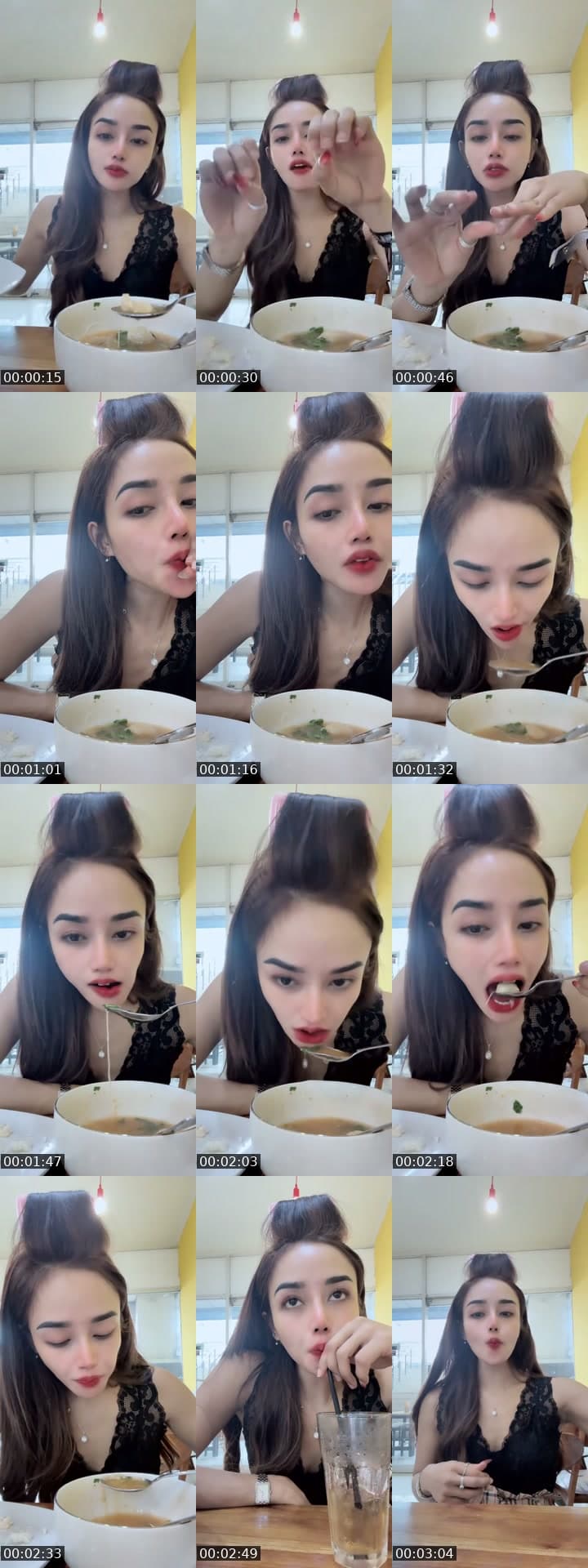 @yj_grace TikTok live stream