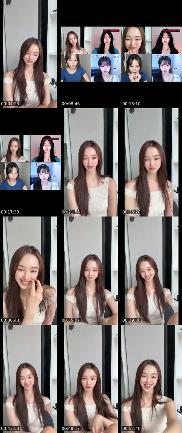 TikTok live: 죽지도 않고 돌아온 해림 by @kanghaerim_