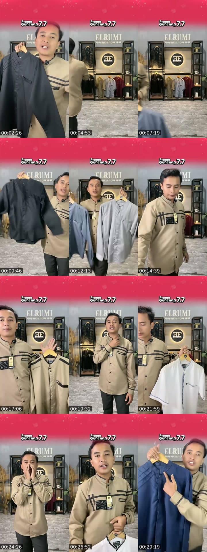 Promo baju koko pria