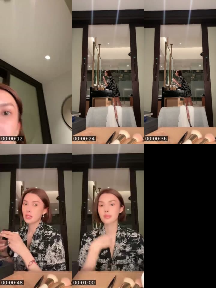 @menterikecantikan TikTok live stream