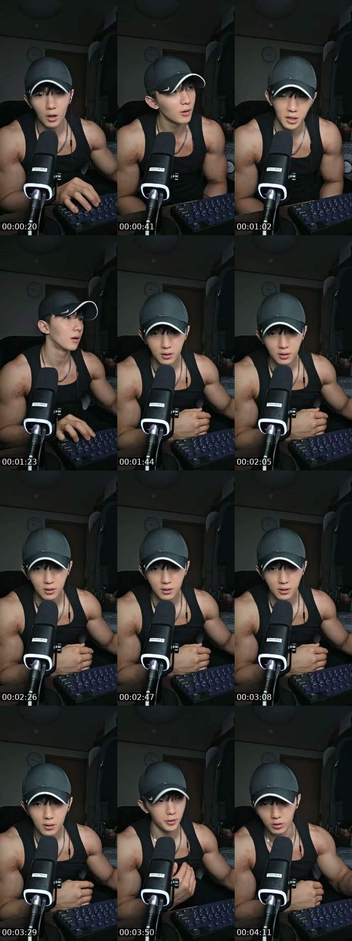 Korean newbie fitness model