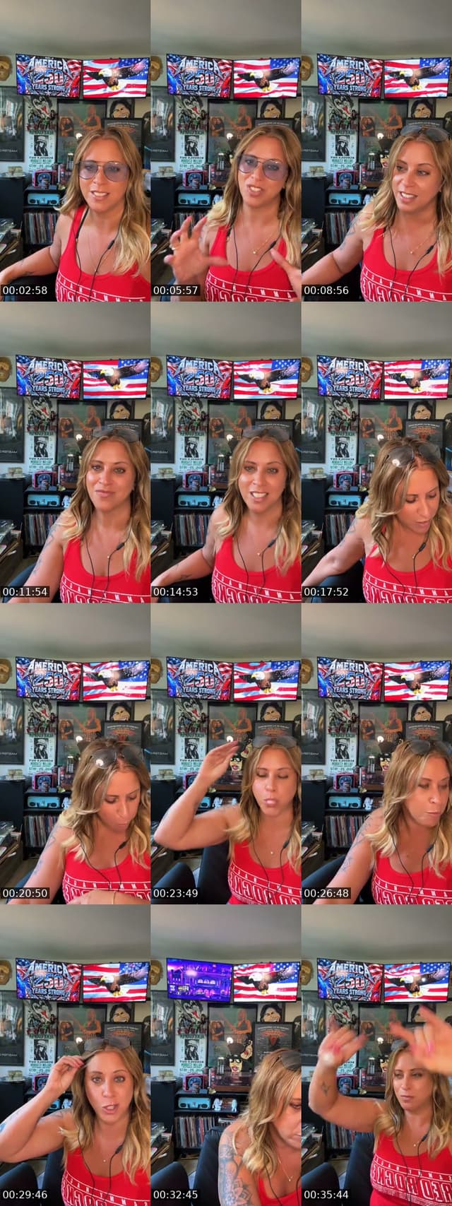 TikTok live: Happy 4th weekend by @that80srockchic
