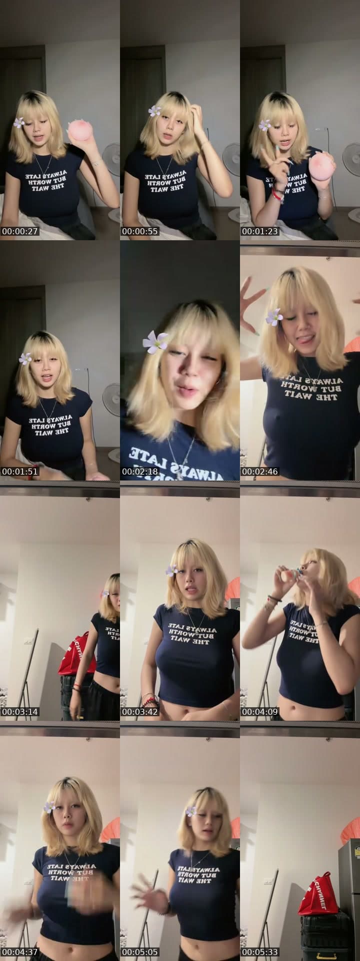 @sejeongqqq TikTok live stream